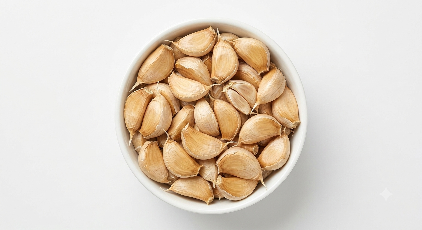 Dried garlic cloves